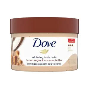 Dove Exfoliating Body Polish, brown Suger & Coconut butter 298Gm