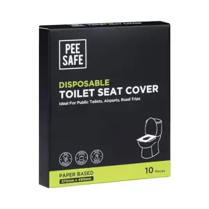Pee-Safe Disposable Toilet Seat Covers 10Pcs