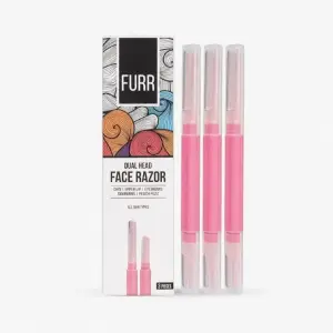Furr By Pee Safe Dual Head Face Razor 3Pcs