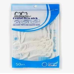 Extra Strong Dental Floss Pick 50 Pcs