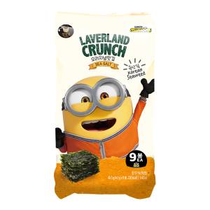 Laverland Crunch Korean Seaweed Seasalt Flavor 40.5Gm