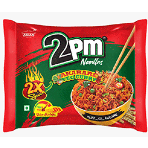 2PM Akabare Veg Noodles 100gm ( pack of 10)