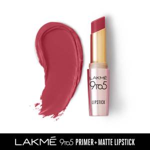 Lakme 9 To 5 Primer With Matte Lip Color - MP8 Rosy Sunday