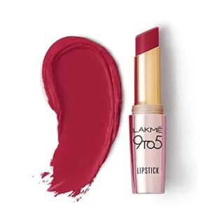 Lakme 9 To 5 Primer with Matte MR5 Berry Base Lipsticks 3.6Gm