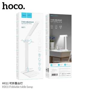 Hoco. HX11 Foldable LED Desk Lamp Eye-Caring 3-Axis Adjustable Study Table Lamp with Touch Control