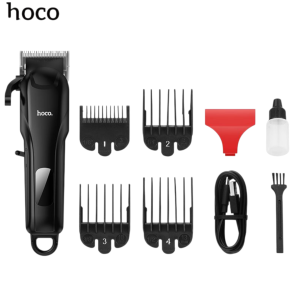 Hoco HP24 Professional Hair Clipper for Men - Cordless Rechargeable Hair Trimmer with Digital LED Display