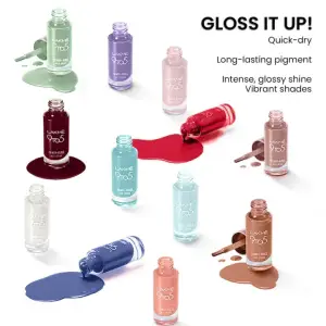 Lakme 9 To 5 Primer with Gloss Nail Color