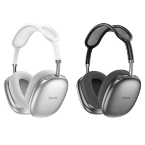 Hoco. W55 Wireless Bluetooth 5.4 Headphones Over-Ear Headset with Mic, 90 Hours Ultra-Long Battery Life, Deep Bass, Supports TF Card & AUX
