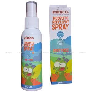 Minico.Mosquito Repellent Spray 60Ml DEET-Free & 100% Natural
