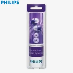 Philips Purple She3590Pp/10 In-Ear Earphone