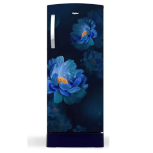 Whirlpool 200 Ltrs. Direct Cool Single Door Refrigerator 215 IMPRO PRM 3S Sapphire Peony