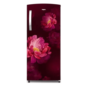 Whirlpool 200Ltrs. Direct Cool Single Door Refrigerator 215 IMPRO PRM 3S Wine Peony