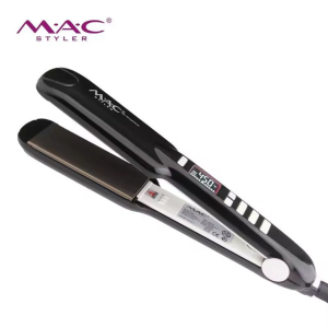 MAC Styler MC-2025 Professional Hair Straightener MC-2025 Nano Ceramic & Titanium Plates Flat Iron with Digital LCD Display