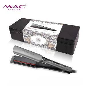 MAC Styler MC-5591 Professional Hair Straightener Titanium Plate Flat Iron with Digital LCD Display
