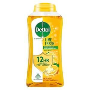 Dettol Body Wash and Shower Gel  Lime Fresh 250Ml