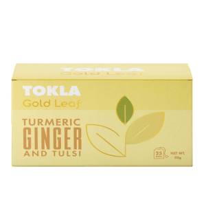 Tokla Turmeric Ginger Gold Leaf 37.5Gm (25 Tea Bag)