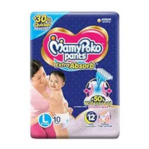 MamyPoko Pants L 10pcs (9-14 Kg)