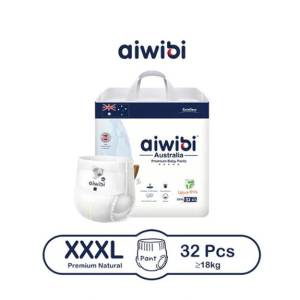 Aiwibi Australian Premium baby Pant  Diapers XXXL 32 pcs