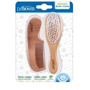 Dr Brown's HG086 Soft and Safe Brush + Comb