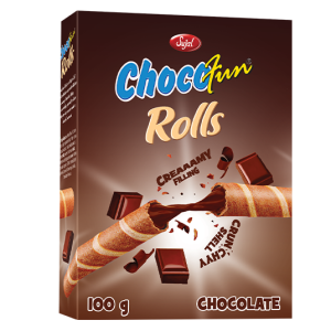 Sujal Chocofun Chocolate Rolls 100Gm