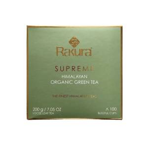 Rakura Supreme Organic Himalayan Green Tea 200gm