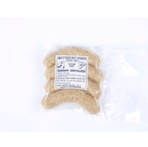 Nina & Hager German  Bratwurst BBQ Chicken Sausage 400Gm