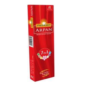 Mangaldeep Arpan 7 in 1 Floral Incense (84 Sticks)