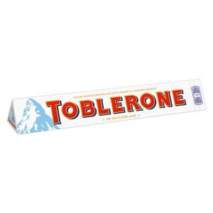 Toblerone White Chocolate With Honey & Almond Nougat 100Gm