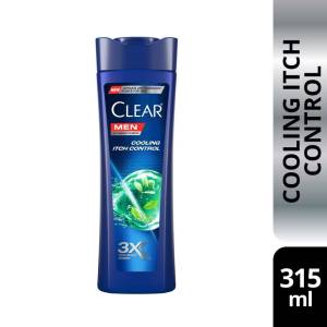 Clear Men Cooling Itch Control Shampoo 315Ml
