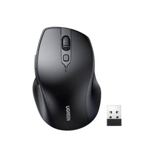 Ugreen Ergonomic Contoured Shape Wireless Mouse MU101 90395