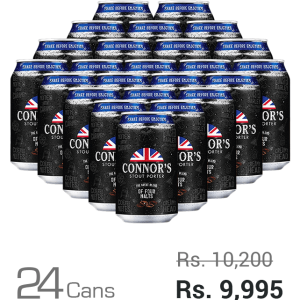 Connor's Stout Porter 320Ml x 24 Cans