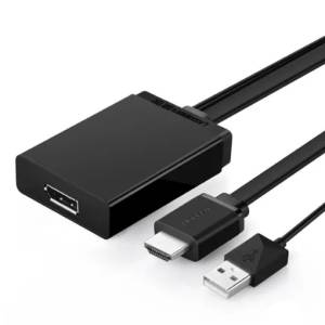 Ugreen HDMI+USB Port To DP Converter 40238