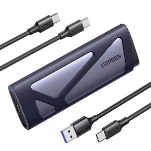 Ugreen M.2 NVMe/M.2 SATA SSD Enclosure 10Gbps CM400