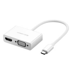 UGREEN Type C to HDMI+VGA Converter 30843