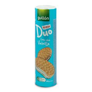 Gullon Mega Duo Vanilla Biscuits 500Gm