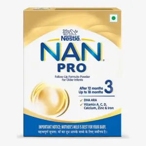 Nestle NAN PRO 3 Follow Up Formula After 12 months 400 Gm