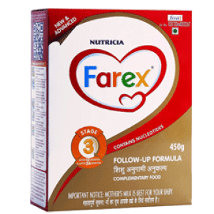 Farex Stage 3 Follow-up Formula Powder 400Gm (12-24 months)