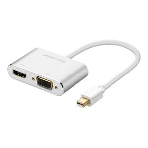 UGREEN Mini Dp to HDMI + VGA Converter 20421