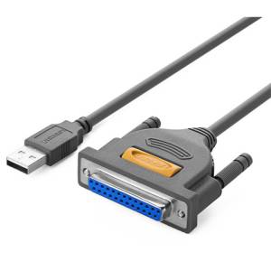 UGREEN 2 Mtr USB 2.0 A To DB25 Female Parallel Print Cable 20224