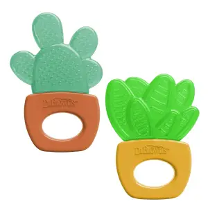 Dr Brown's AquaCool Water-Filled Teethers, Houseplants, 2- Pack , TE031