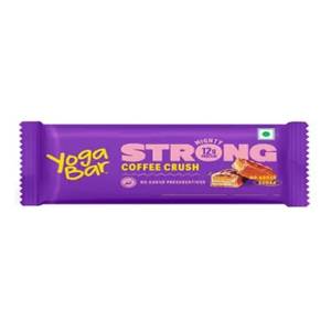 Yoga Bar Protein Bar Strong Crush Coffee Crush 50Gm