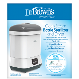Dr Brown's AC178-INTL Electric Sterilizer and Dryer with air filter HEPA , E/F Plug, 220-240V