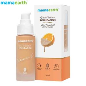 Mamaearth Glow Serum Foundation Beige Glow 30Ml