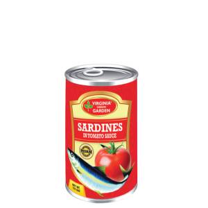 Virginia Green Garden Sardines in Tomato Sauce 155Gm