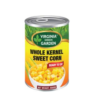 Virginia Green Garden Whole Kernel Sweet Corn 400Gm