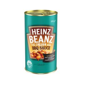 Heinz Baked Beans BBQ Sauce 555Gm