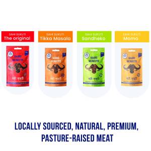 Manako Sukuti Combo pack of Four Flavours Sahi Sukuti