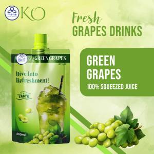 Manako Green Grapes Ice Ade 200Ml