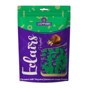Sapphire Eclairs Hazelnut Toffee