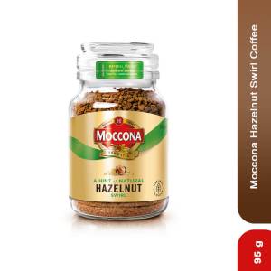 Moccona Hazelnut Swirl Freeze - Dried Coffee  95Gm
